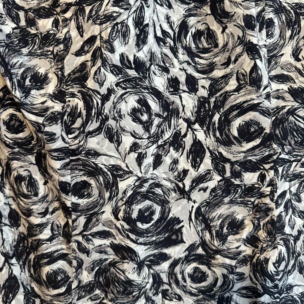 Talbots Floral Rose Button Up - Picture 6 of 9